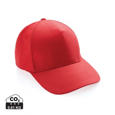 Logotrade corporate gifts photo of: Impact 5panel 280gr Recycled cotton cap with AWARE™ tracer