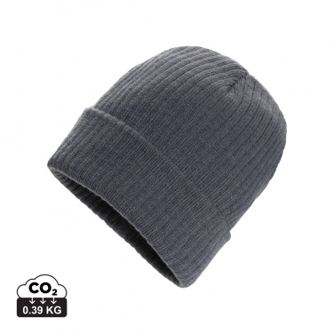Logo trade promotional products image of: Pryor AWARE™ Polylana® beanie with cuff