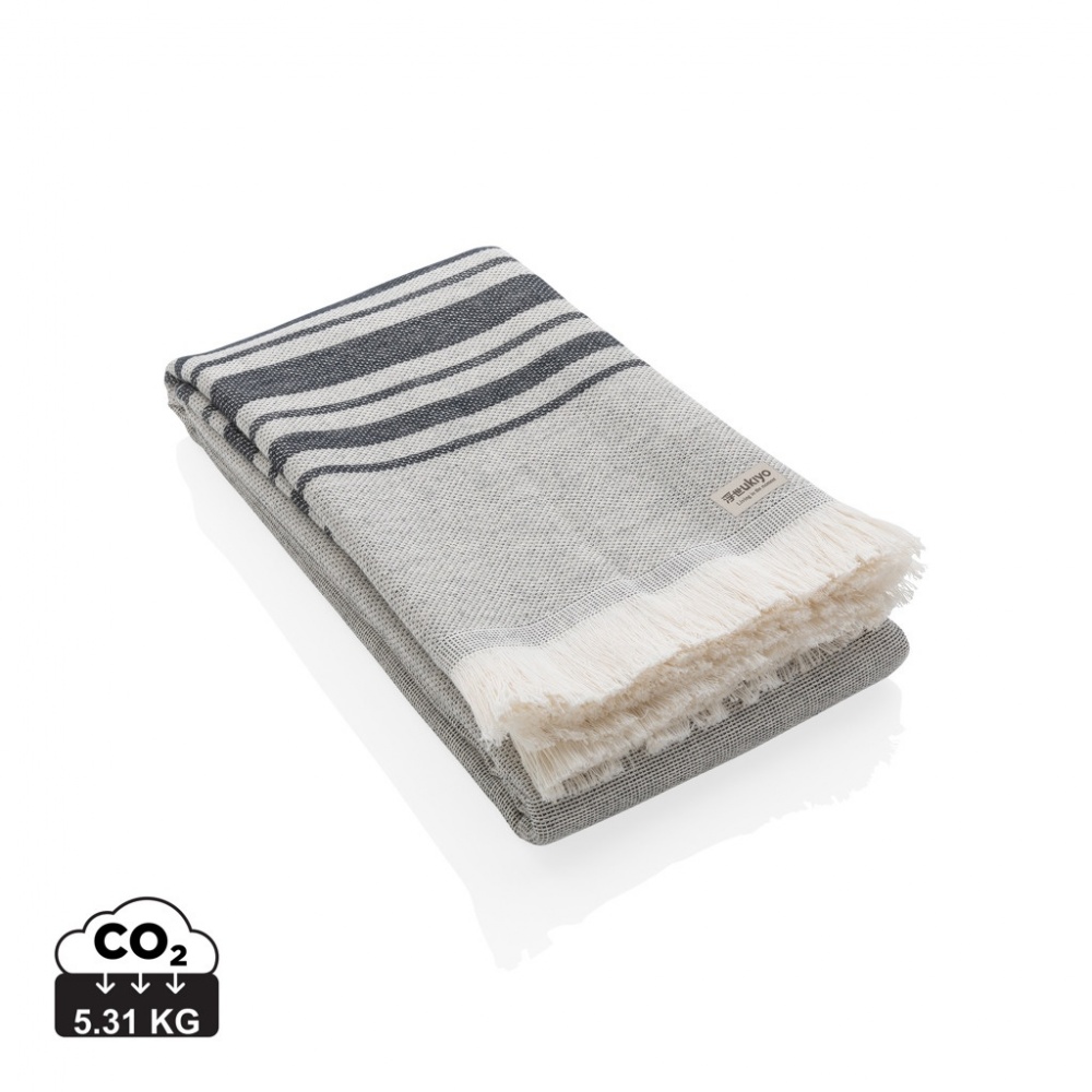 Logotrade promotional giveaways photo of: Ukiyo Yumiko AWARE™ Hammam Towel 100 x 180cm