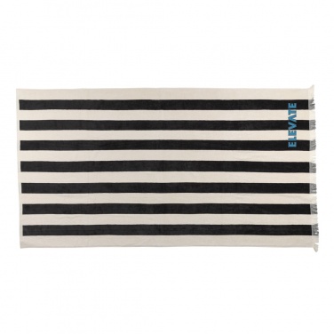 Logotrade promotional item image of: Ukiyo Yukari AWARE™ XL deluxe beach towel 100x180cm