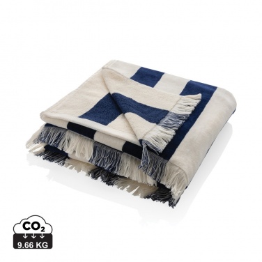 Logo trade corporate gifts image of: Ukiyo Yukari AWARE™ XL deluxe beach towel 100x180cm