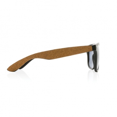 Logotrade promotional items photo of: GRS recycled PC plastic sunglasses with cork