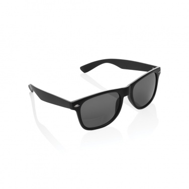 Logo trade promotional gifts image of: GRS recycled PC plastic sunglasses
