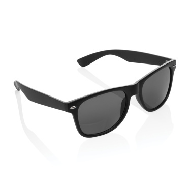 Logo trade promotional gifts picture of: GRS recycled PC plastic sunglasses