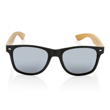 Logotrade promotional giveaway image of: Bamboo and RCS recycled plastic sunglasses