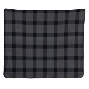 Logo trade advertising products picture of: Soft plaid fleece blanket