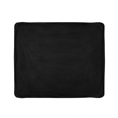 Logo trade promotional items image of: Fleece blanket in pouch