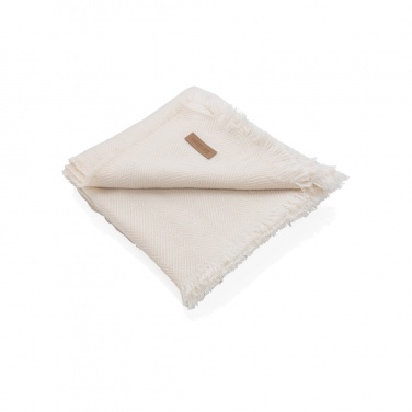 Logotrade advertising products photo of: Ukiyo Aware™ Polylana® woven blanket 130x150cm