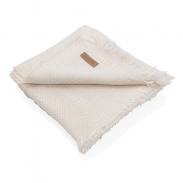 Logotrade advertising products photo of: Ukiyo Aware™ Polylana® woven blanket 130x150cm