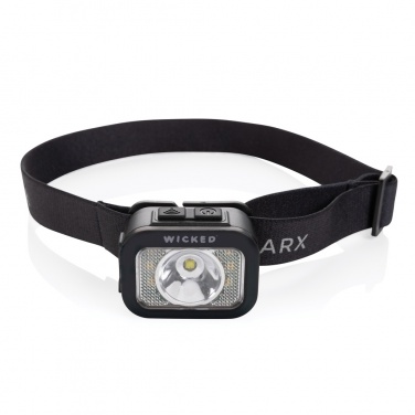Logo trade promotional gifts picture of: Gear X RCS rPlastic heavy duty head torch
