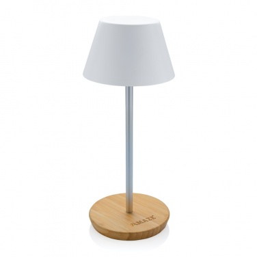Logotrade promotional gift picture of: Pure Glow RCS usb-rechargeable recycled plastic table lamp