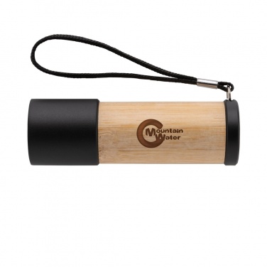 Logo trade promotional product photo of: Bamboo and RCS certfied recycled plastic torch