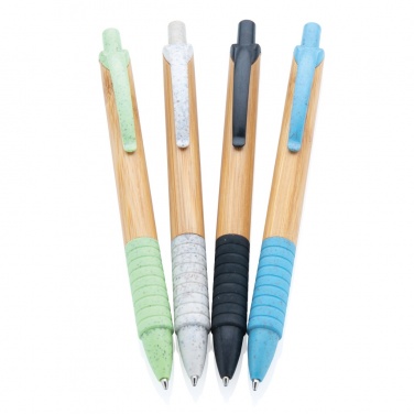 Logotrade promotional merchandise photo of: Bamboo & wheat straw pen