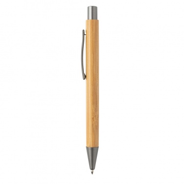Logotrade promotional product image of: Slim design bamboo pen
