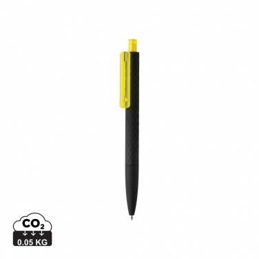 Logo trade promotional giveaway photo of: X3 black smooth touch pen