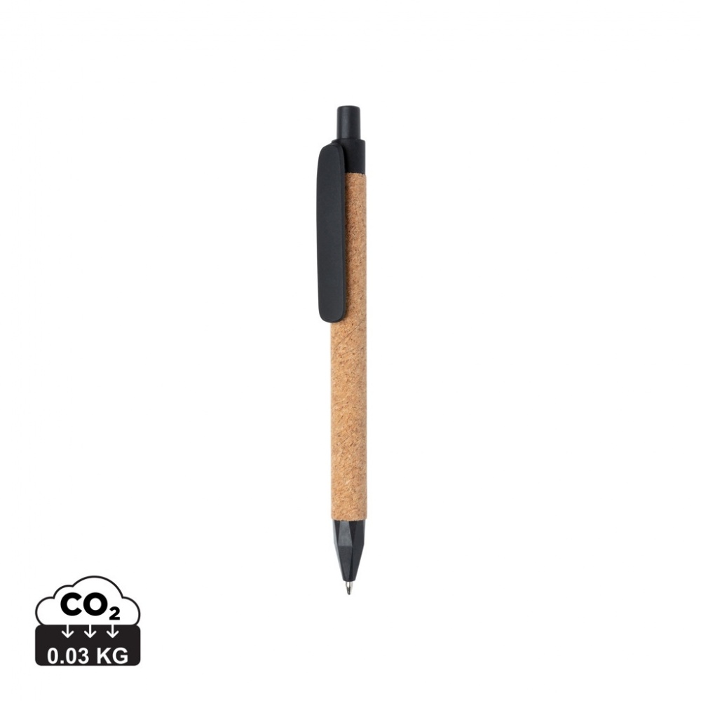 Logotrade advertising product picture of: Write wheatstraw and cork pen