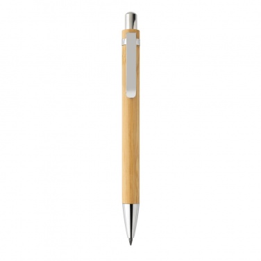 Logo trade advertising product photo of: Pynn bamboo infinity pen