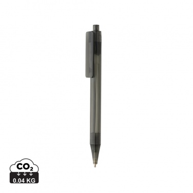 Logo trade promotional product photo of: GRS RPET X8 transparent pen
