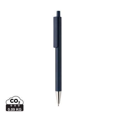 Logo trade promotional giveaways picture of: Amisk RCS certified recycled aluminum pen