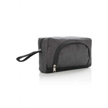 Logotrade promotional giveaway picture of: Classic two tone toiletry bag