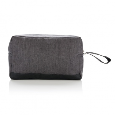 Logo trade corporate gifts picture of: Classic two tone toiletry bag
