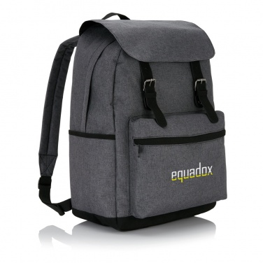 Logotrade promotional product picture of: Laptop backpack with magnetic buckle straps