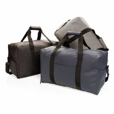 Logo trade promotional giveaways image of: Smooth PU weekend duffle
