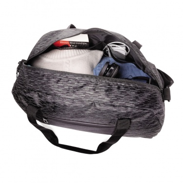 Logo trade advertising product photo of: AWARE™ RPET Reflective weekend bag