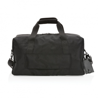 Logo trade promotional products image of: Swiss Peak AWARE™ RPET Voyager weekend bag