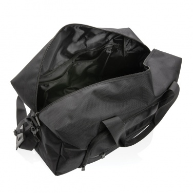 Logo trade promotional merchandise picture of: Swiss Peak AWARE™ RPET Voyager weekend bag