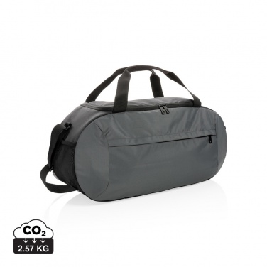 Logotrade promotional giveaway picture of: Impact AWARE™ RPET modern sports duffel