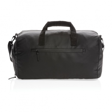 Logotrade promotional merchandise image of: Fashion black weekend bag PVC free