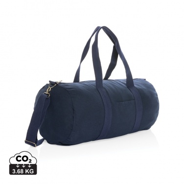 Logotrade business gift image of: Impact Aware™ 285gsm rcanvas duffel bag undyed