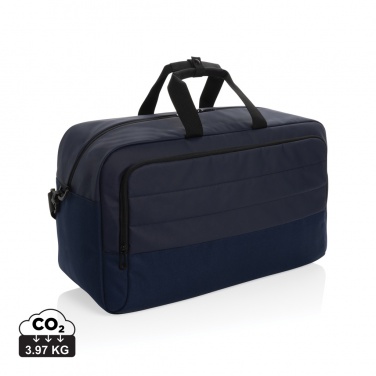 Logotrade advertising product image of: Armond AWARE™ RPET weekend duffel bag