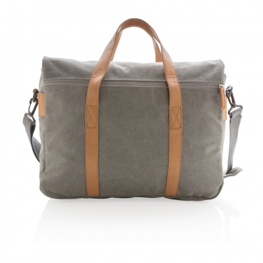 Logotrade promotional items photo of: Canvas laptop bag PVC free