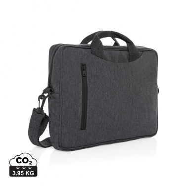 Logo trade business gifts image of: Laluka AWARE™ recycled cotton 15.4 inch laptop bag