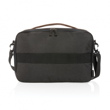 Logo trade promotional merchandise photo of: Impact AWARE™ 300D two tone deluxe 15.6" laptop bag
