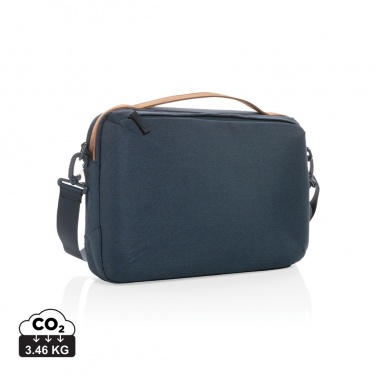 Logotrade promotional giveaways photo of: Impact AWARE™ 300D two tone deluxe 15.6" laptop bag