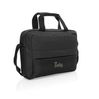 Logotrade promotional giveaway image of: Armond AWARE™ RPET 15.6 inch laptop bag