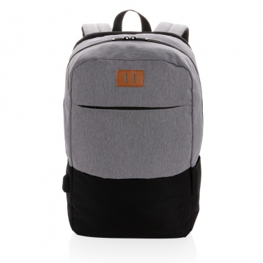 Logotrade promotional merchandise photo of: Modern 15.6" USB & RFID laptop backpack PVC free
