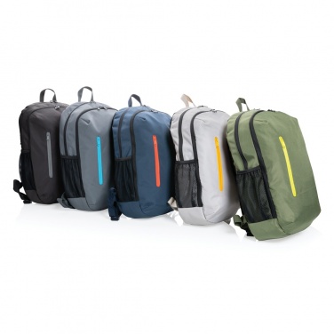 Logo trade advertising products image of: Impact AWARE™ 300D RPET casual backpack
