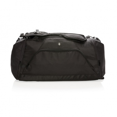 Logotrade promotional giveaways photo of: Swiss Peak RFID sports duffel & backpack