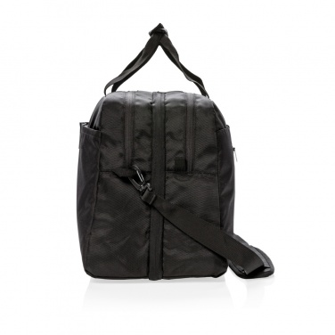 Logo trade advertising products image of: Swiss Peak RFID duffle with suitcase opening