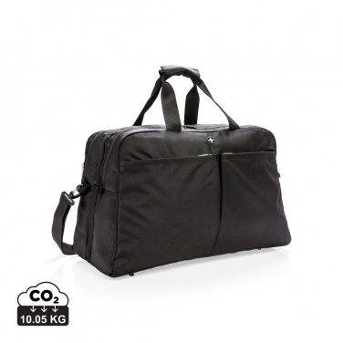 Logo trade promotional item photo of: Swiss Peak RFID duffle with suitcase opening