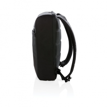 Logo trade promotional products image of: Swiss Peak 15" anti-theft RFID & USB backpack PVC free