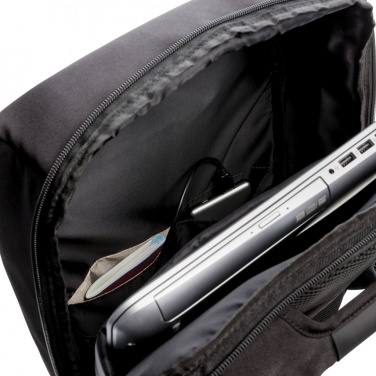 Logotrade promotional gifts photo of: Swiss Peak 15" anti-theft RFID & USB backpack PVC free