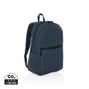 Logo trade promotional products image of: Impact AWARE™ RPET lightweight backpack