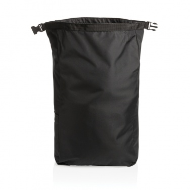 Logotrade promotional products photo of: Impact AWARE™ RPET lightweight rolltop backpack