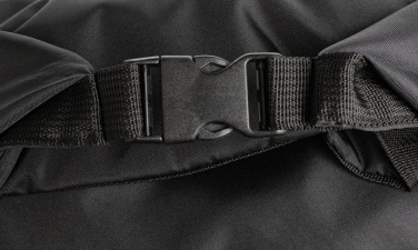 Logo trade advertising products image of: Impact AWARE™ RPET lightweight rolltop backpack