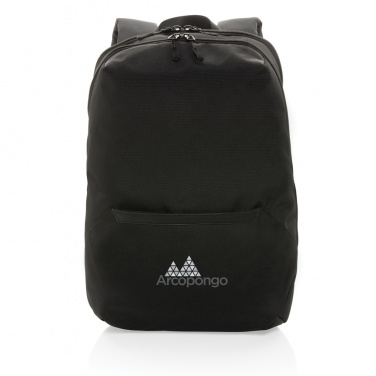 Logo trade corporate gift photo of: Impact AWARE™ 1200D 15.6'' modern laptop backpack